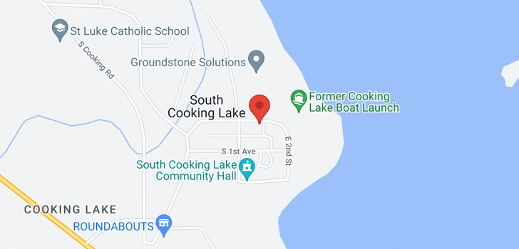 map of 114 22106 SOUTH COOKING LAKE RD